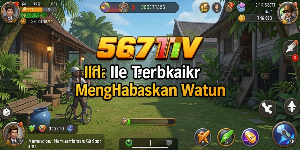 Tampilan gameplay menarik dari 567TV dengan karakter yang berwarna-warni.