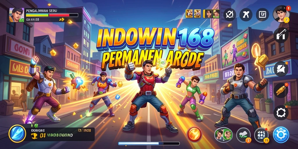 Tampilan gameplay INDOWIN168 yang penuh aksi dan keseruan.