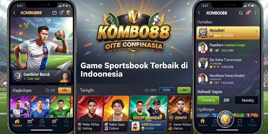Tampilan gameplay menarik dari aplikasi Sportsbook KOMBO88.