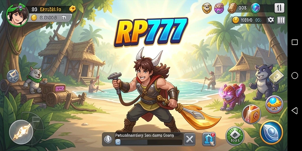 Tampilan gameplay RP777 yang seru dan interaktif.