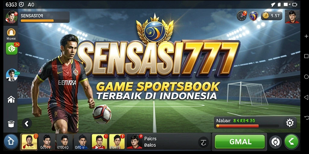 Tampilan menarik dari gameplay SENSASI777 pada taruhan olahraga.
