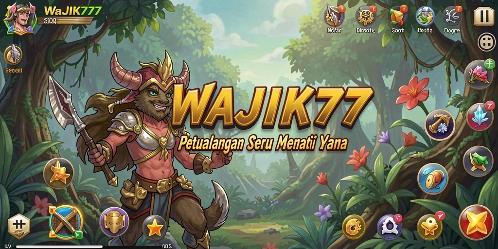 Tampilan gameplay seru dan grafis menawan dari WAJIK777.
