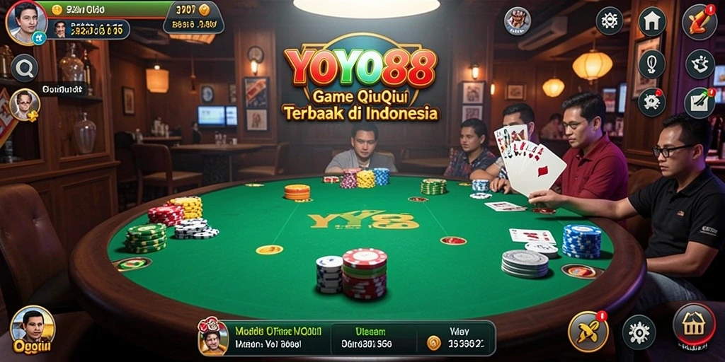 Tampilan gameplay seru dari YOYO88 QiuQiu.